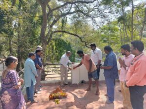 brick-laying ceremony